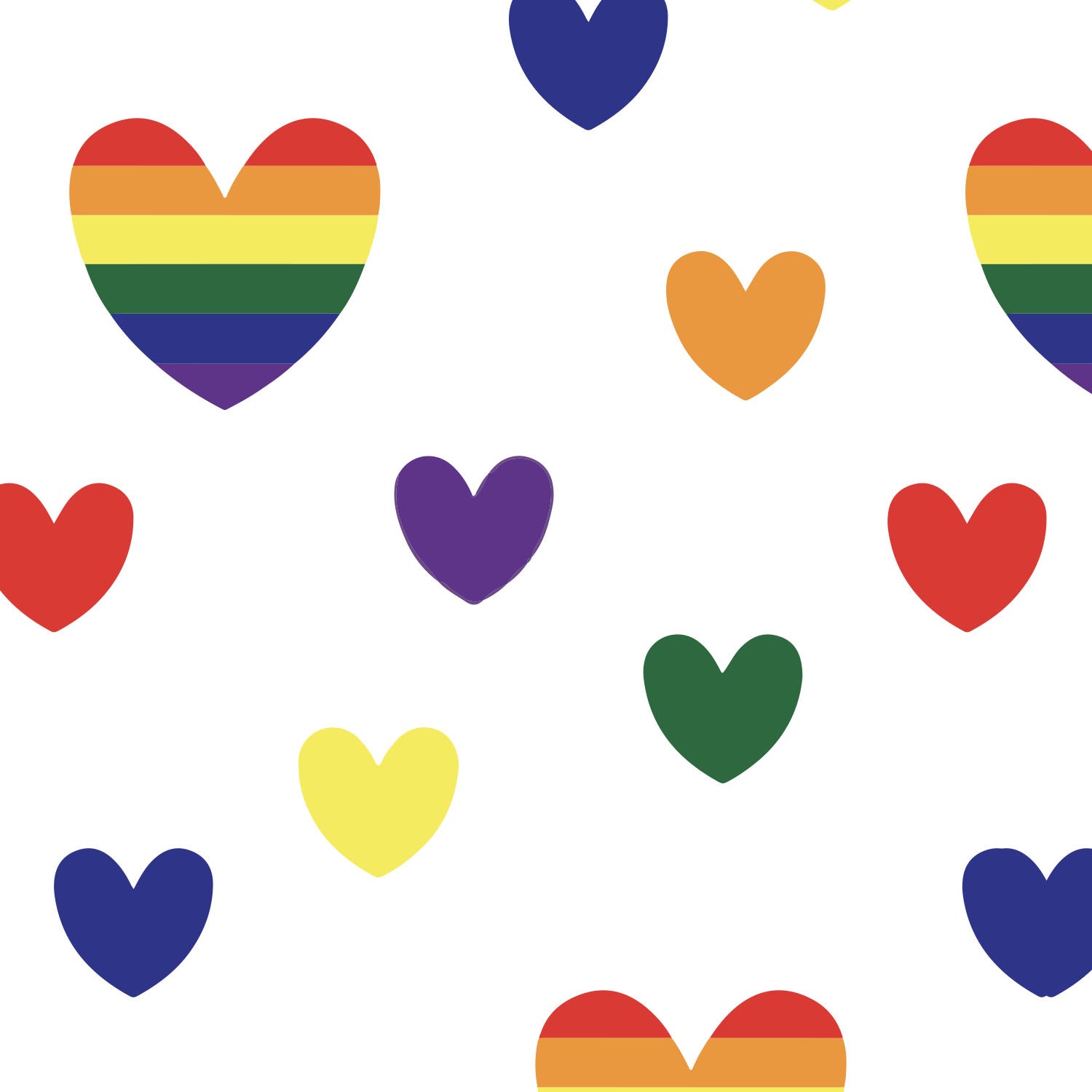 Tilly Pig - Hearts & Rainbows Piggy Bank