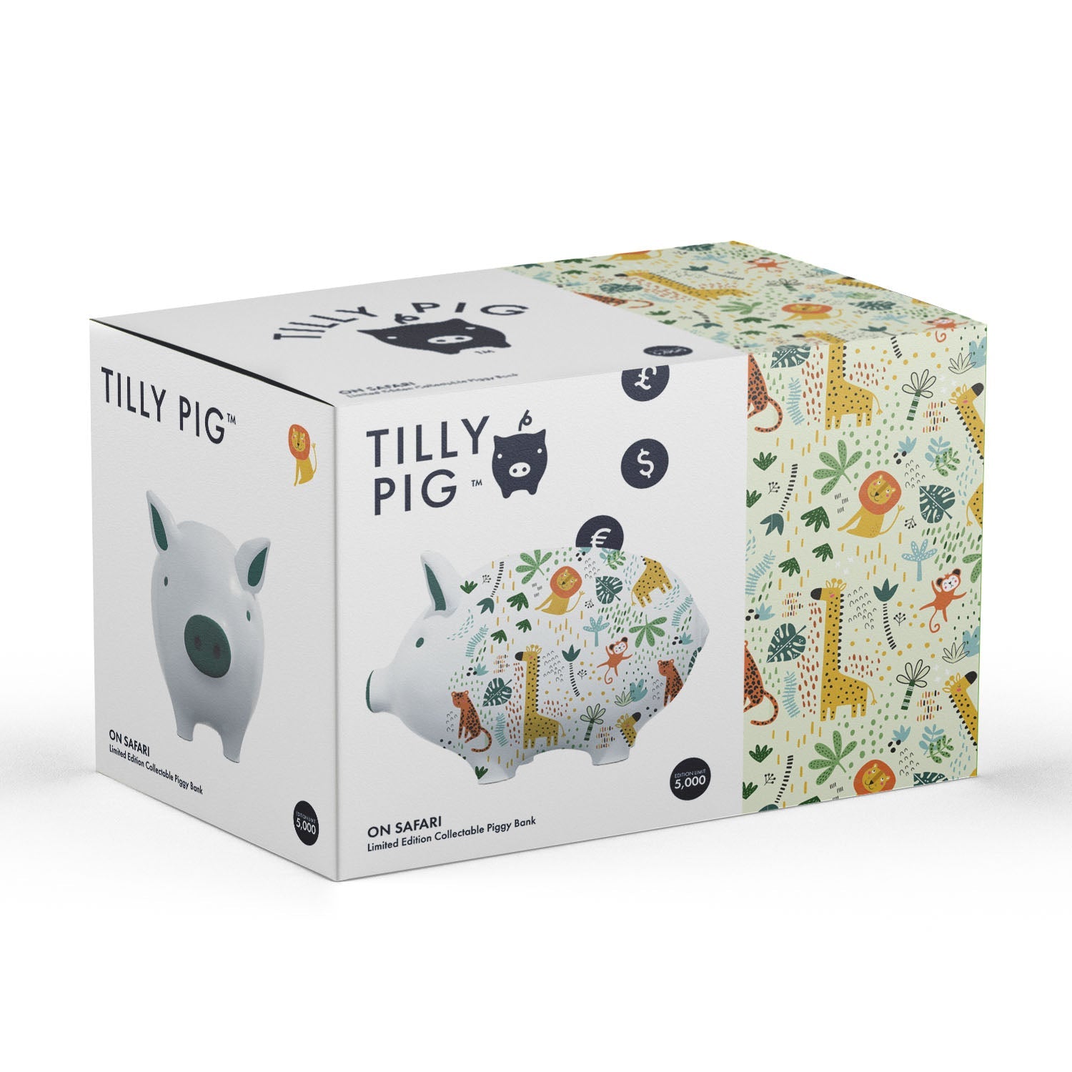 Tilly Pig - On Safari Piggy Bank