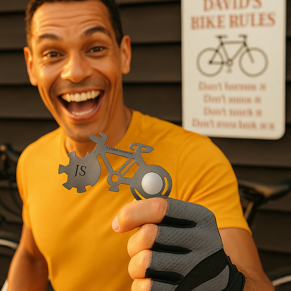 Personalised Fathers Day Bike Tool