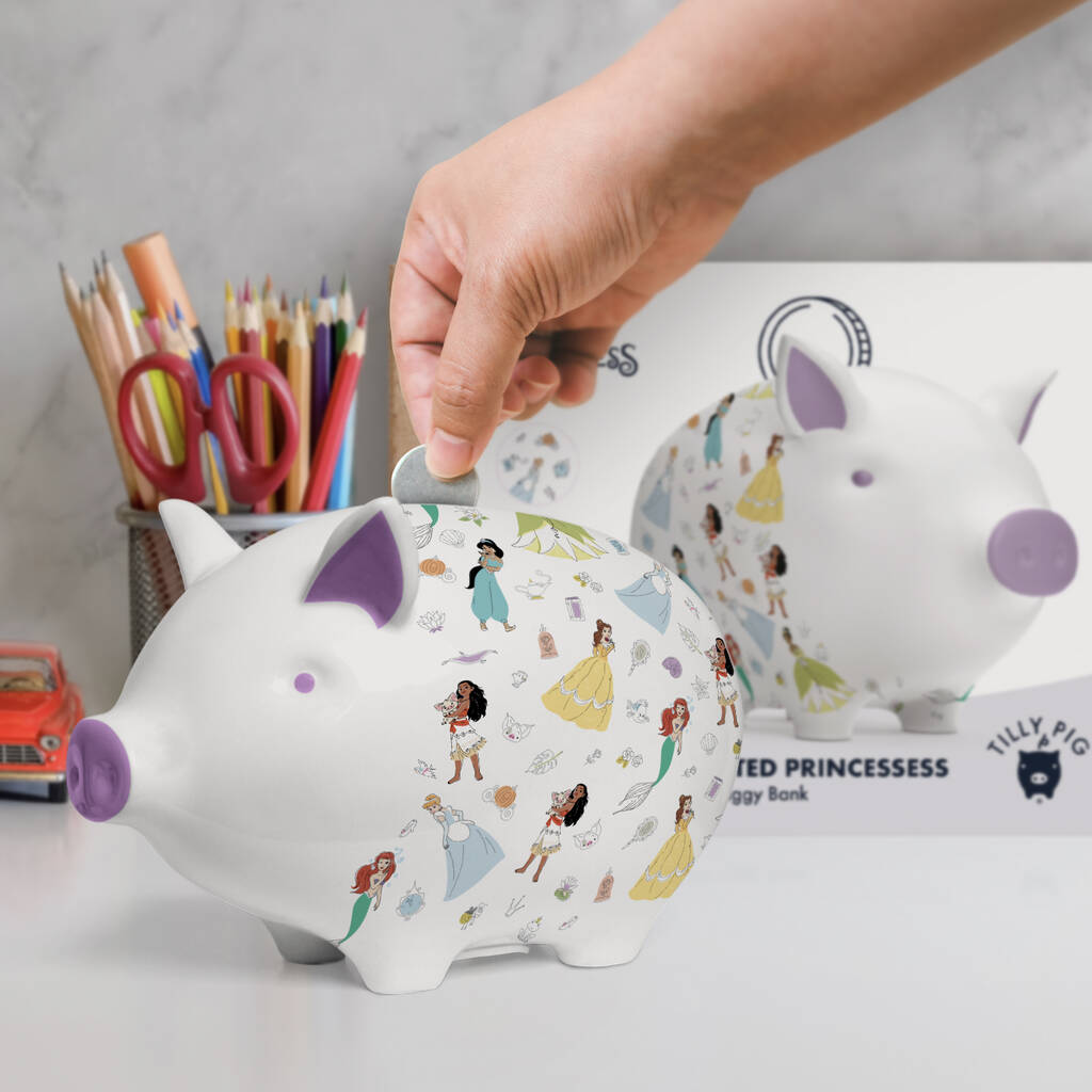 Disney Enchanted Princesses Piggy Bank